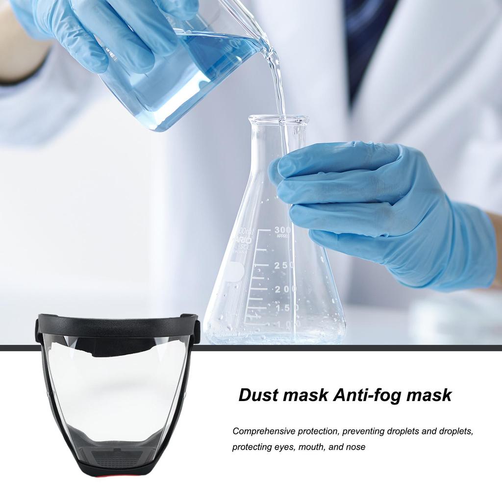 Volledig Gezichtsscherm Super Beschermend Helder Gezichtsscherm Masker Veiligheid Beschermingsmiddel Gezichtsbescherming voor Gras Maaien voor Volwassenen