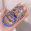 10Pcs Hair Ties Twisted Knitted Rubber Bands Basic Elastic Hair Band Durable Ponytail Holder Women Hair Accessories