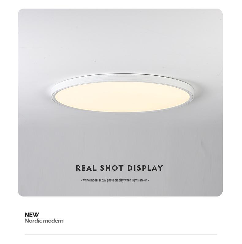 Puri Ultra-thin Seamless LED Ceiling Light with Full Spectrum Eye Protection & Blue Light Filter for Bedrooms and Kids' Rooms