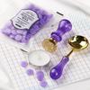 Sealing Wax Beads Box Set With Spoon Handle For Seal Stamp Making Cards Envelopes Wedding Invitations Packages Gift Wrap X3UC