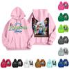 Women's Casual FashionPrinted  Casual Hooded Sweatshirt With Pockets