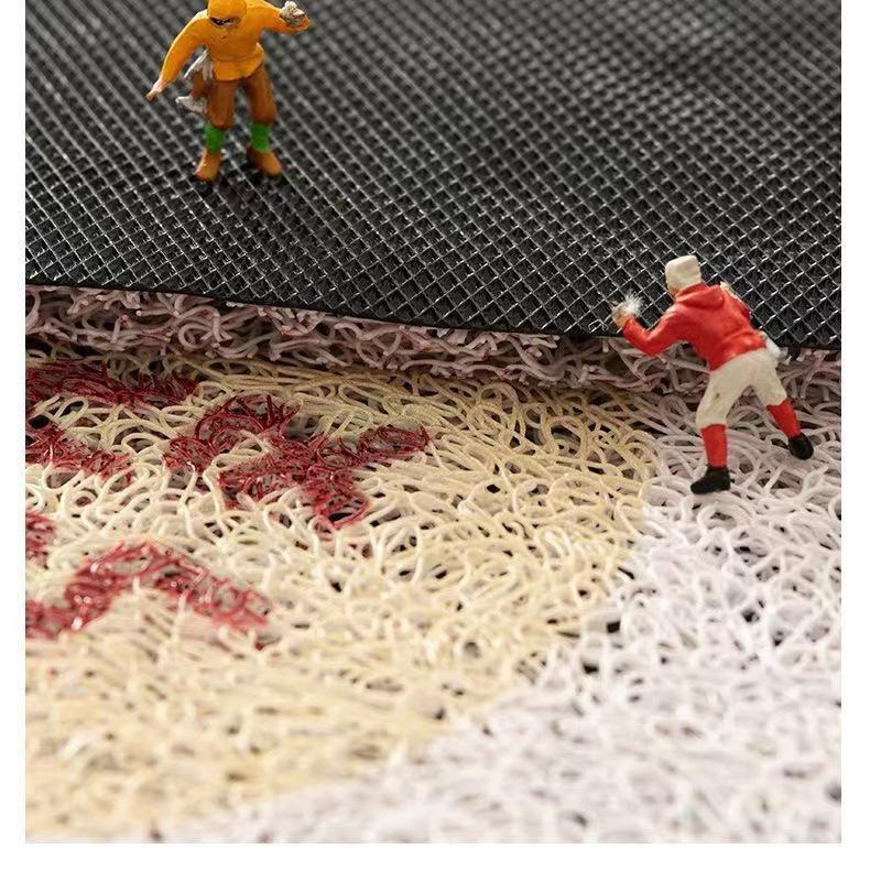 Luxury Silk Loop Washable Anti-Slip Entrance Mat