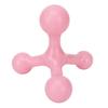Arch Handheld Massager Tool Triangle Reduce Soreness Mini Handheld 4 Point Massager Pink