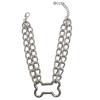 Hip Bone Chain Necklace Delicate Hollow Bone Necklace Adjustable Length Necklace Perfect Gift for Fashionable Youth