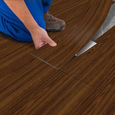 Simulation Holzmaserung Heimdekoration Bodenaufkleber PVC Wasserdichter Wandaufkleber Schlafzimmer Wohnzimmer Boden Renovierungsaufkleber