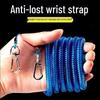 High-Elastic Retractable Steel Wire Lanyard for Large Fish Rod Protection