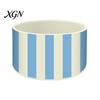 Durable Silicone Boot for Ice Cups Striped Cup Cover, Elastic Protective Sleeve, Waterproof Non Slip Easy Clean Sleeve Commuting Protector, Base Cover