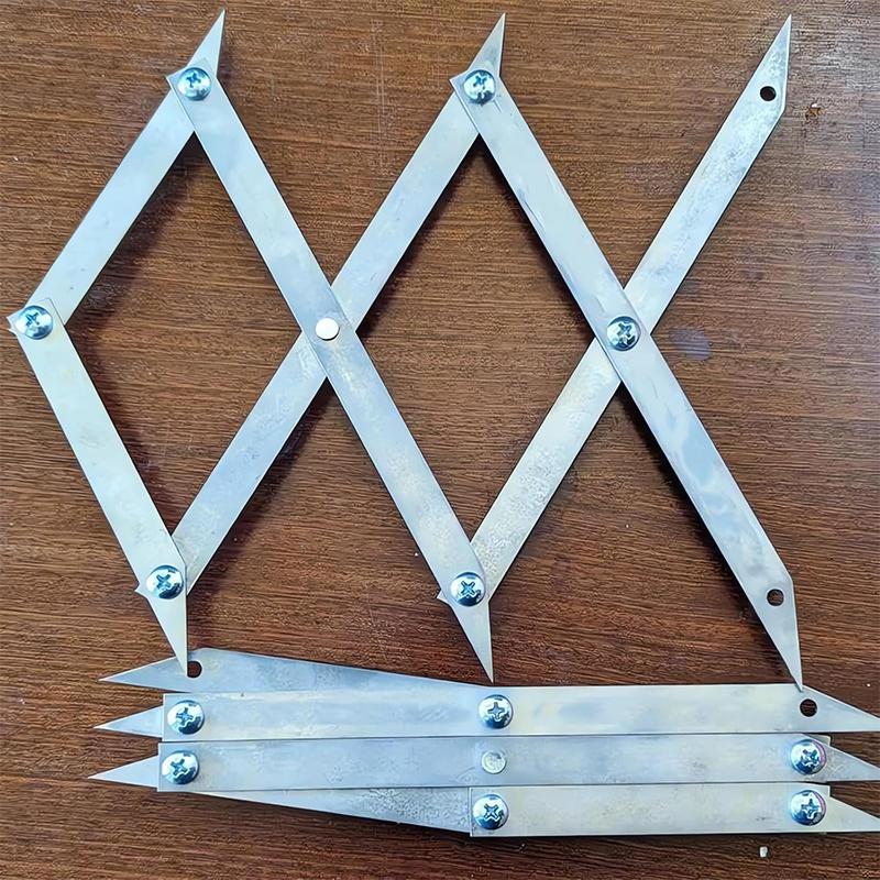Center Finder Metal 3-Point/7-Point Center Point Locator For Quickly Precise Measurements Woodworking Center Finder Marking Tool