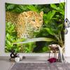 Afghan Hound Cat Tapestry Cute Animal Wall Art Decoration Tapestry Kids Room Decor Living Room Bedroom Dorm Room Home Decor