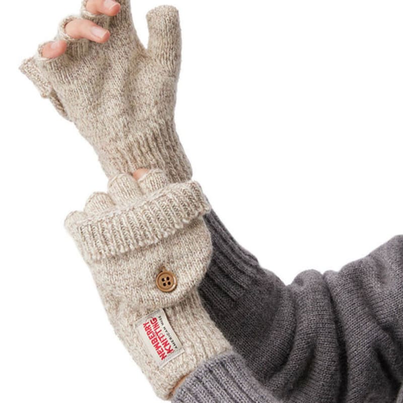 NEWBERRY KNITTING Glomit Gloves - Oatmeal