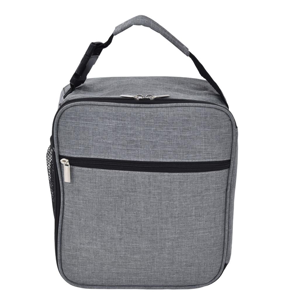 Insulated Lunch Bag Oxford Cloth Camping Lunch Tote Portable Picnic Bag for Outdoor Office