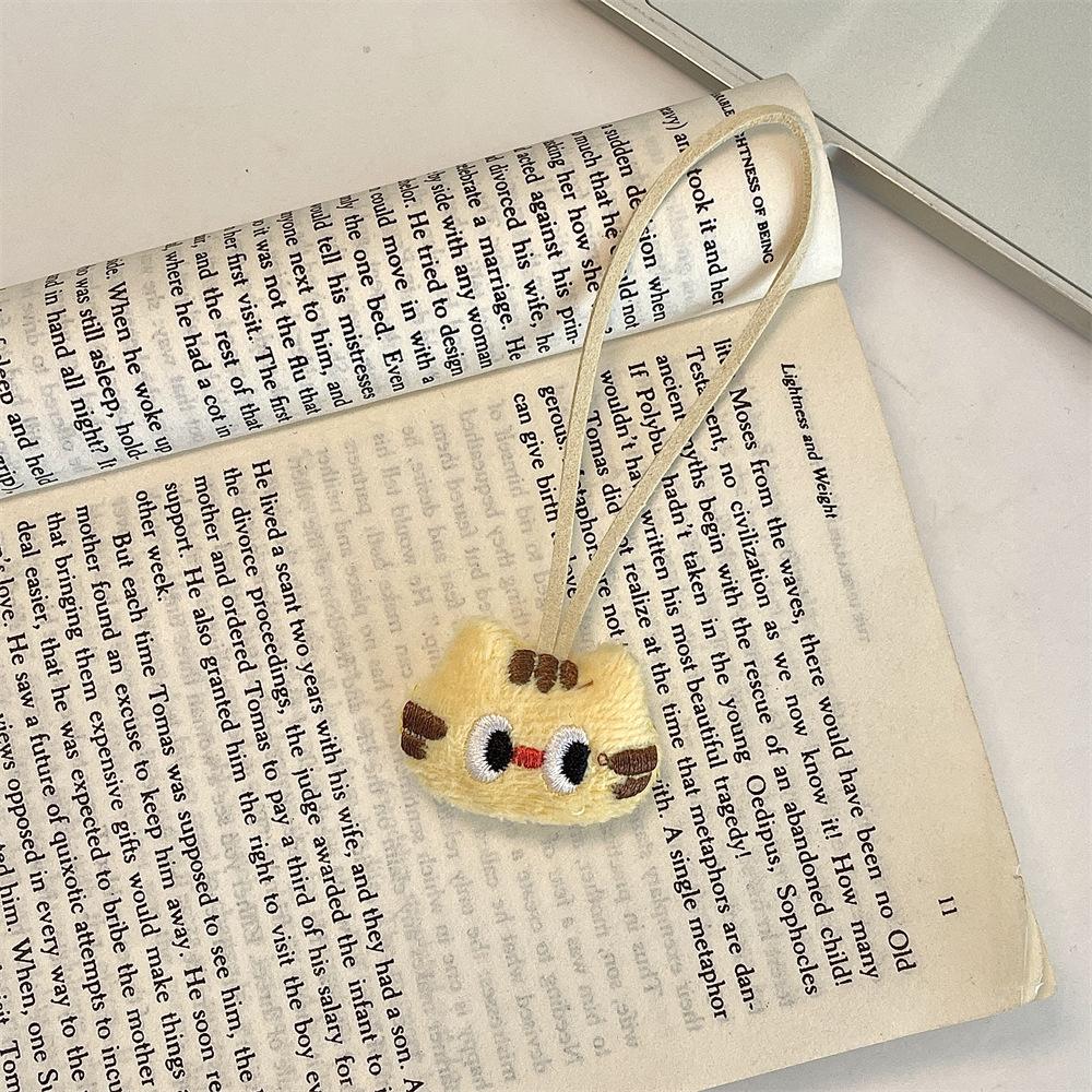 1 Cartoon Cute Plush Animal Pendant Fabric Bag Accessories Canvas Bag Pendant Keychain Pendant