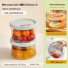 Ultra-Light Borosilicate Glass Lunch Container with Lid, Microwave & Fridge Safe