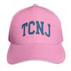 Tcnj  Varisty Font Curved Baseball Cap Beach Hat Western Hat New In Hat Unisex Luxury Unisexs Caps Womens