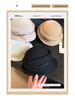 French Hepburn-Style Bowknot Women's Elegance: Rolled Brim Formal Bucket Hat