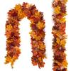 Autumn Maple Leaf Vines: Halloween & Thanksgiving Hanging Decorations