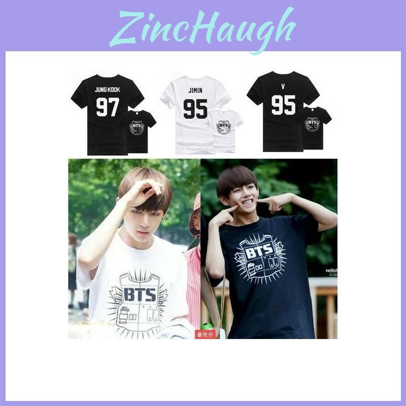 Kpop Tshirt Bts Bangtan Boys Tshirt Suga Tops Tee Unisex Jung Kook Jhope V Jin