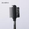 Romei Double-Ended Eyelash Comb & Eyebrow Brush with Straight Handle: Stainless Steel Needles, 3 Lengths, Say Goodbye To Spider Legs