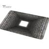 Living Room Floor Mat 3D Optical Illusion Non-Slip Vision Rug Realistic Carpet Polyester for Bedroom Bathroom Hallway Easy Care Decorative