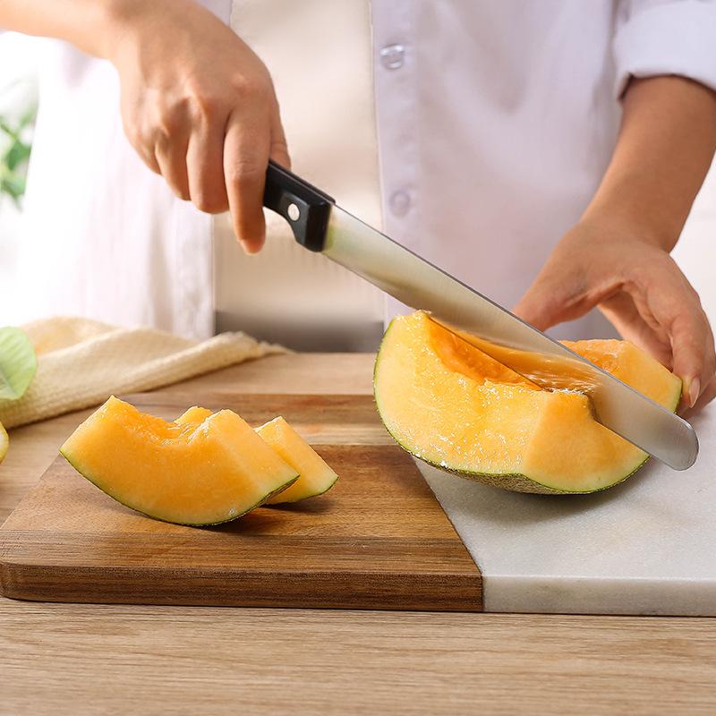 Yangjiang Stainless Steel Fruit and Melon Knife with Peeler