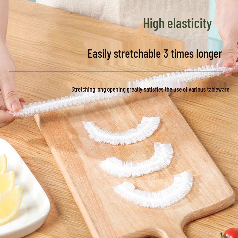 Disposable Bear Food Grade Bowl Covers for Leftover Preservation