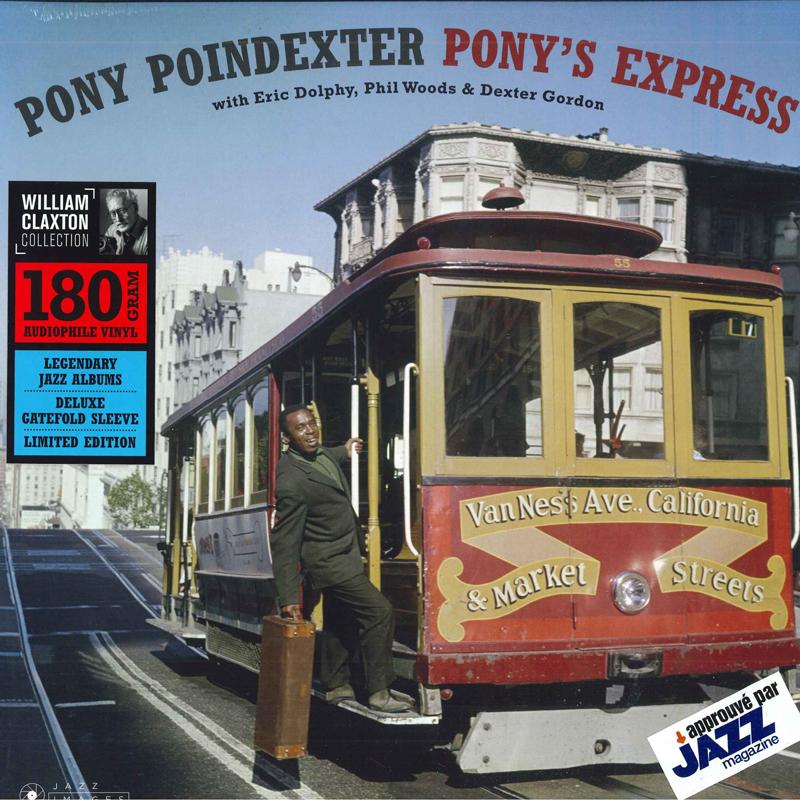 

LP Record PONY POINDEXTER - Pony s Express 37123 Jazz Images 2019 Europe Jazz