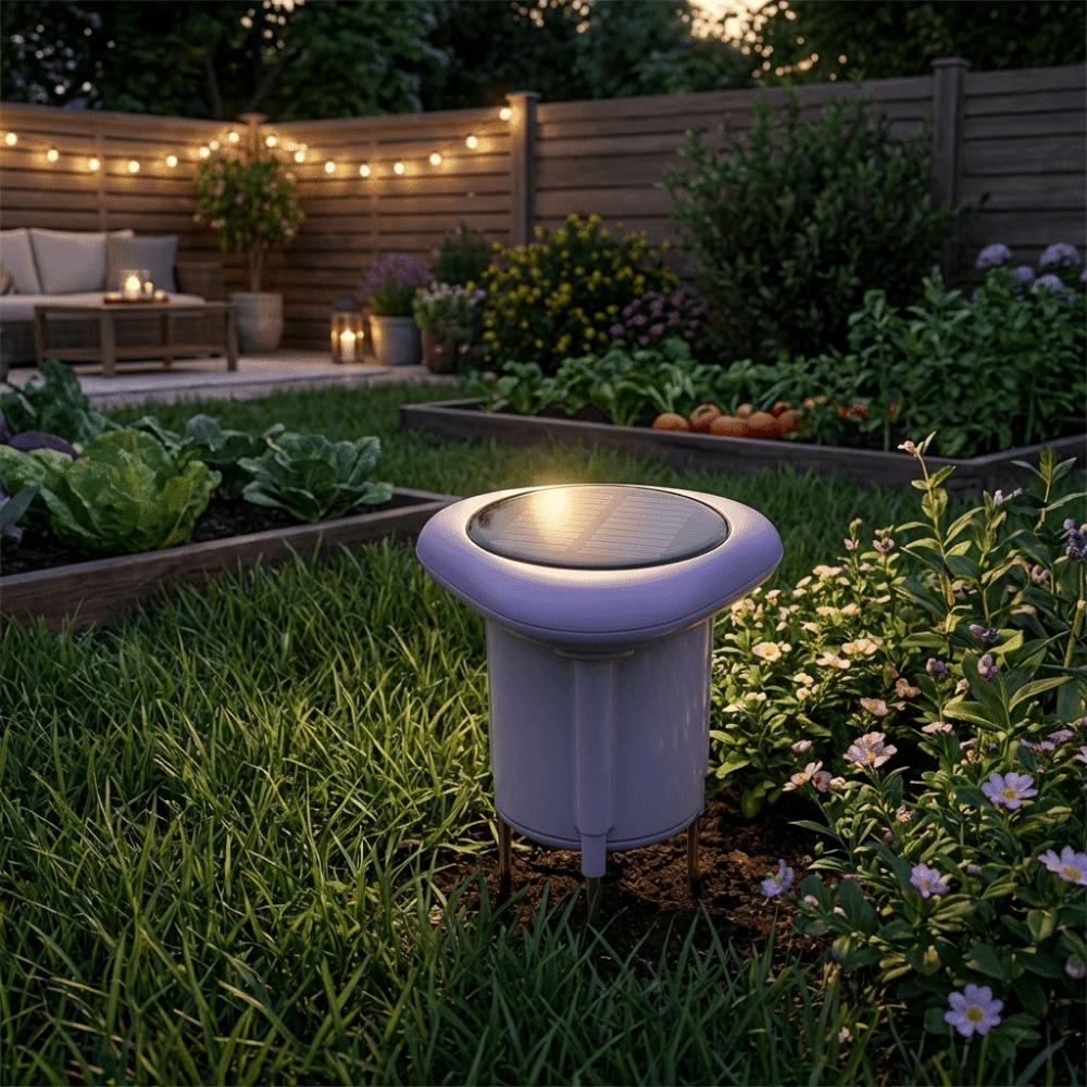 Solar Panel ZigBee Smart Sensor Soil Temperature Monitor  Agricultural Monitoring