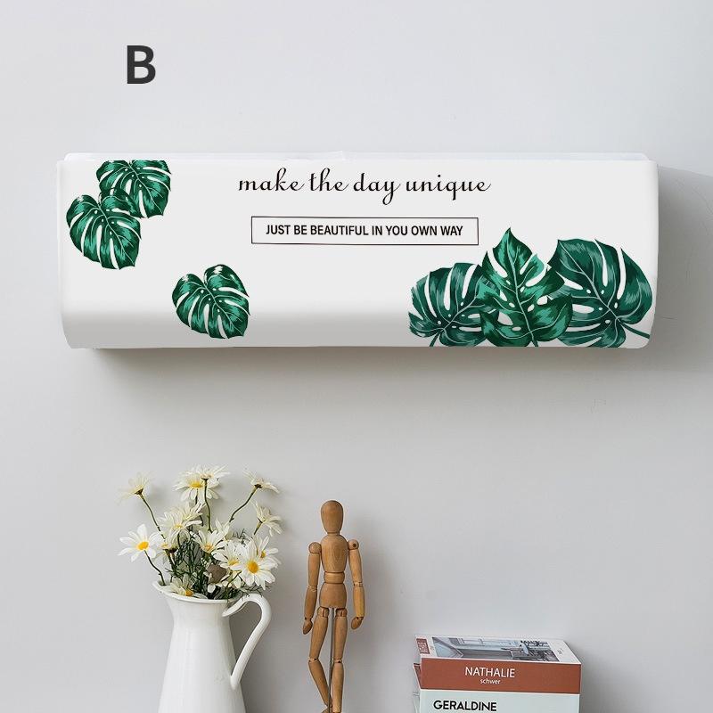 Nordic Air Conditioner Deksel Innendørs Pastoral Hengende Air Conditioning Beskyttelsesklut Støvtett deksel Ins Home Decor Protection Case