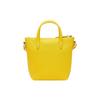 Lacoste Fashion Casual Versatile PVC Tote Shoulder Crossbody Bag Small Women bags Yellow NF2609PO-1