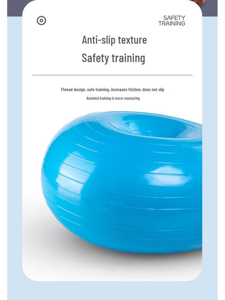 Stability Slimming Yoga Ball: Thickened PVC Explosion-Proof Inflatable Fitness Ball