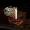 Star Round Aromatherapy Candlestick Plaster Drop Mold Holiday Table Decoration