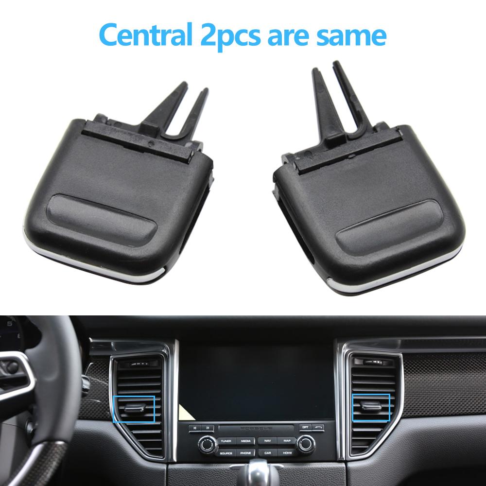 Car Front Rear Air Conditioning AC Vent Grille Clip Slider Repair Kit For Porsche Macan