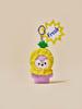 BT21 MANG Mini Minini Pineapple Fruit Plush Keychain