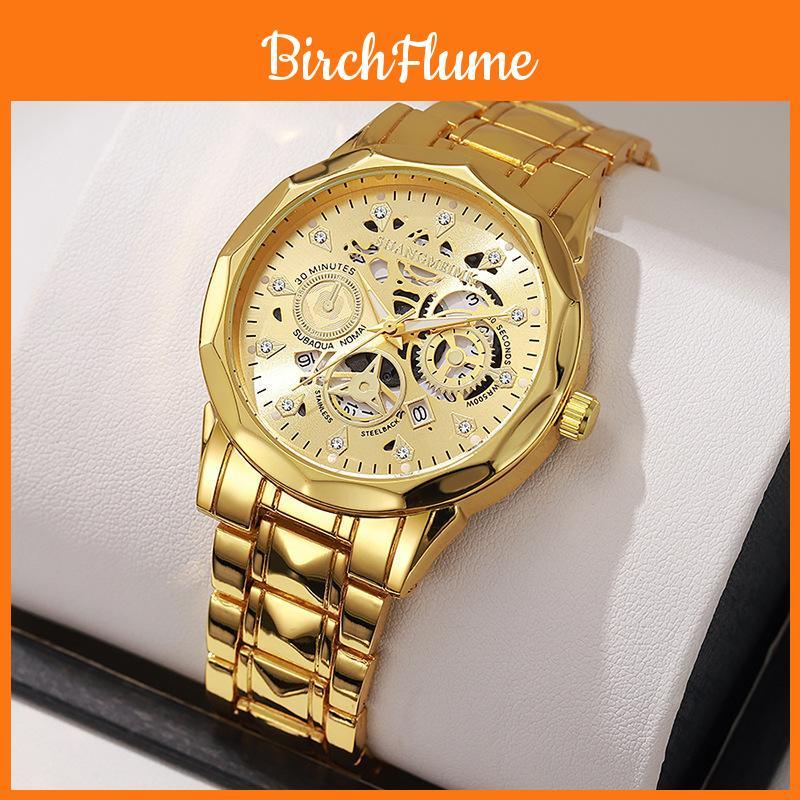Advanced Waterproof Mens Watch With Luminous Hands Quartz Movement For Business And Fashion