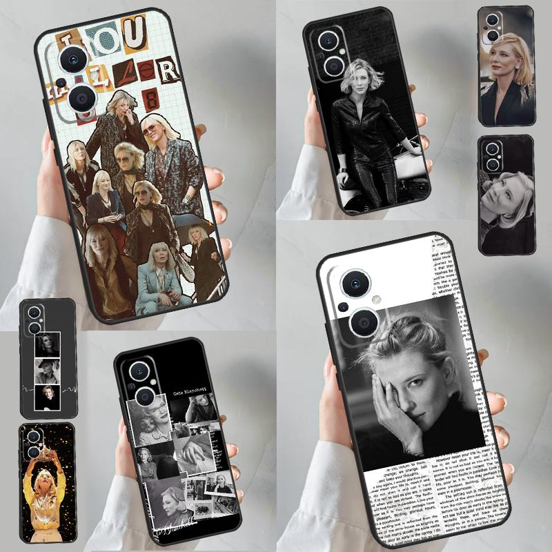 Cate Blanchett Case For OPPO Reno 2Z 4Z 5Z 8T 3 4 5 6 7 8 Lite OPPO Find X2 X3 X5 X6 Pro Lite Neo Cover