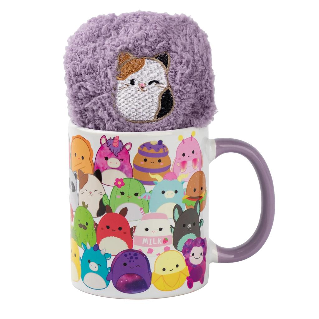 Squishmallows Womens/Ladies Character Mug and Sock Set