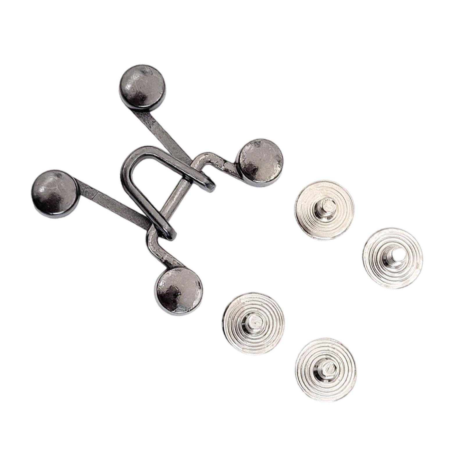 

Утяжелитель талии Брюки Пуговицы на талии Сплав Утяжка талии для юбки Брюки Джинсы Регулируемый зажим для талии Аксессуары для одежды 4