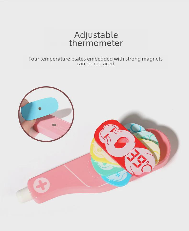 Kids' Doctor Playhouse Set: Medical Role Play Kit with Stethoscope, Injection, for Boys & Girls