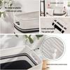 Large Capacity Woven Cotton Laundry Hamper and Storage Basket