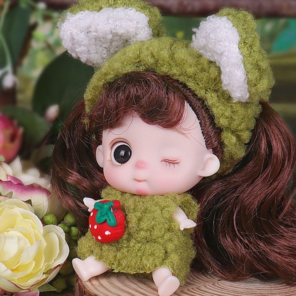 Beautiful 10cm Dress Up Toys Cute Princess Toy Fairy BJD Baby Doll  Toddler