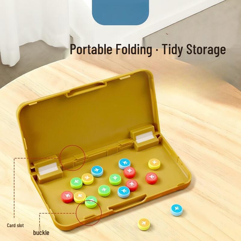 Portable Magnetic Go and Ludo Board Game Set
