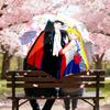 Japanese style Cute cartoon theme Sailor Moon Tsukino Usagi cartoon Umbrella Portable Home Essential Travel Outdoor Iron Multi functional Umbrella B1
