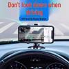 Universal Car Phone Mount for Dashboard, Console, Rearview Mirror - Multi-functional Navigation Holder
