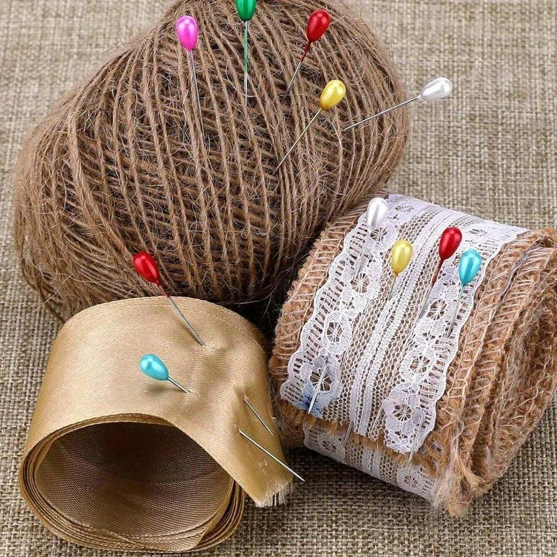 100pcs Handmade Colorful Positioning Pins for Sewing and Bedding - Easy To Use and Durable