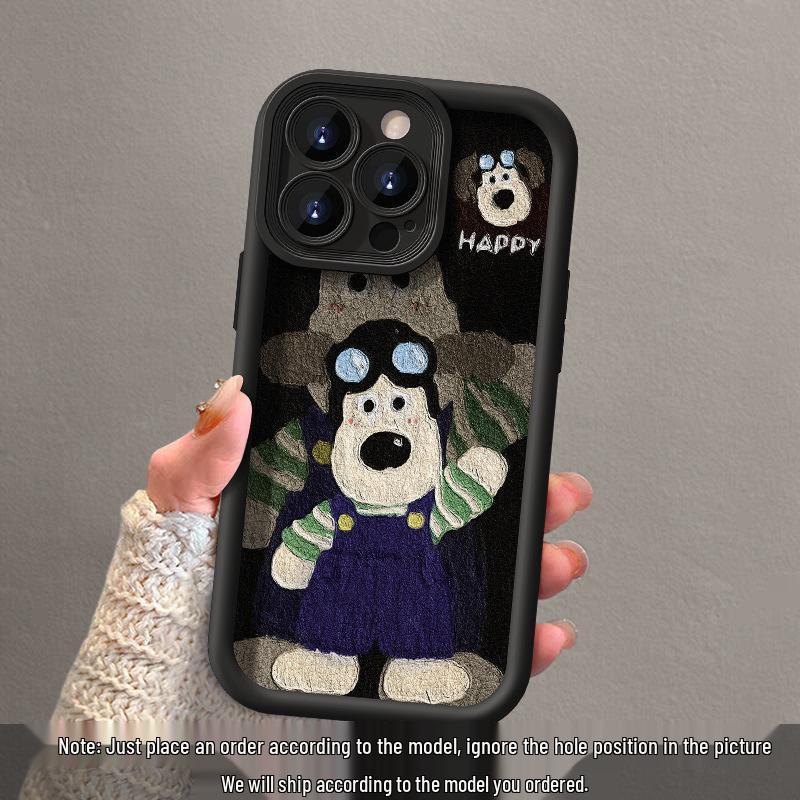 

Ремешок для телефона Huawei P70/Mate70 Pro в виде собаки: Персонализированный мягкий чехол премиум-класса со шнурком Huawei P60Pro