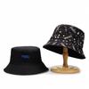 New embroidered letter basin hat men and women outdoor leisure sunscreen sunshade fashion versatile travel bucket hat