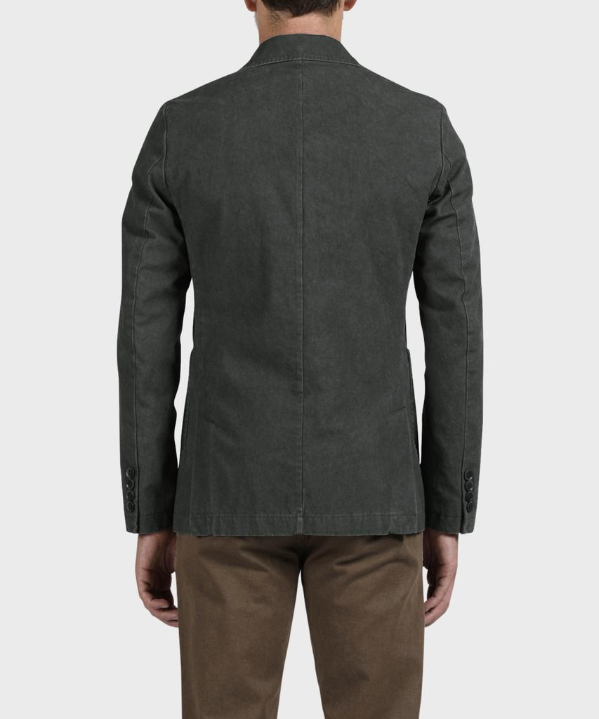 Panicale Charcoal Washed Cotton Jacket