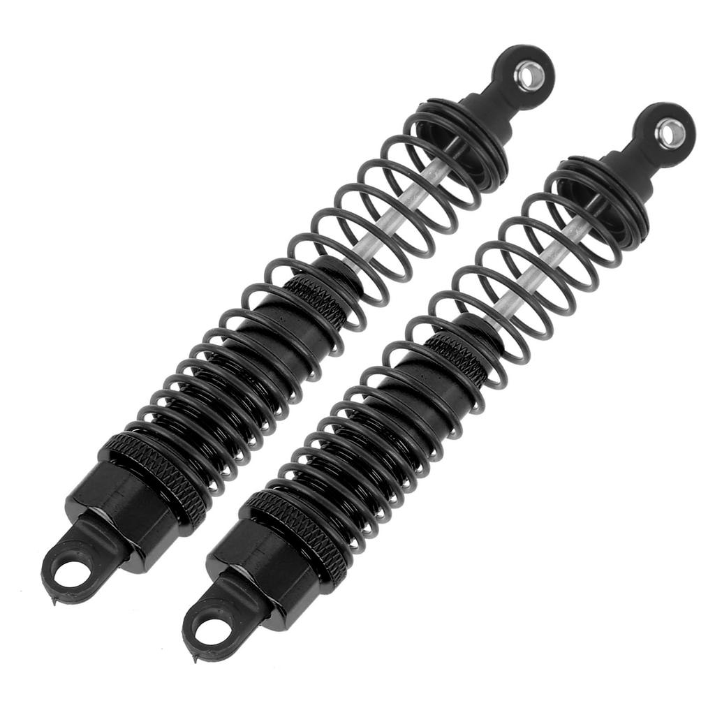 2Pcs 108mm RC Metal Shock Absorber Damper for TRAXXAS SLASH 2WD RC Car Upgrade PartsBlack