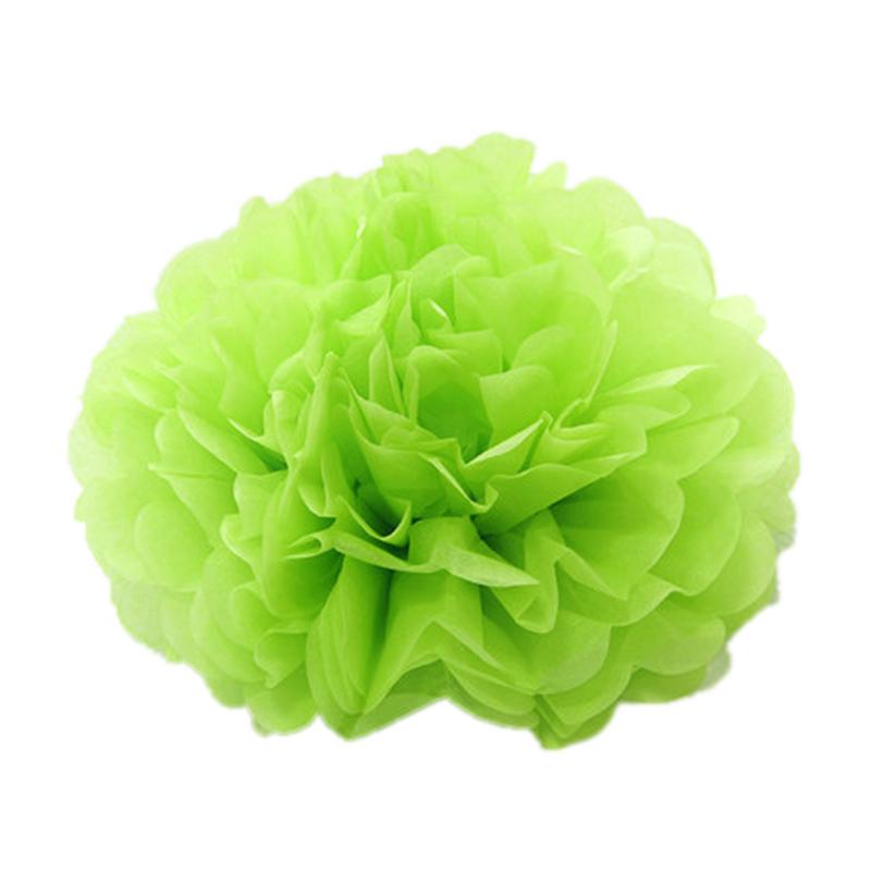 5pcs 6''-12'' Tissue Paper Pompoms Wedding Decorative Paper Flowers Ball Baby Shower Birthday Party Decoration Paper Pom Poms