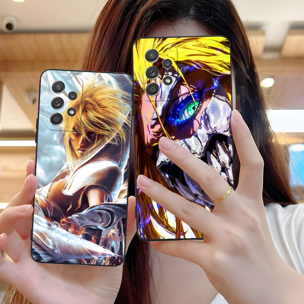 Bleach Tier Harribel Cell Phone Case for Samsung Galaxy M55 54 42 35 34 33 32 23 22 15 14 13 12 F55 5G Colorful Cover Pretty